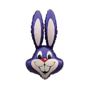 Balionas Bugs bunny, 90 cm x 58 cm, tamsiai mėlynas