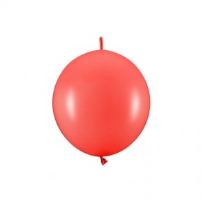 Balionas Link Partydeco, 28 cm, raudona spalva