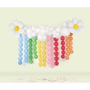 Balionas Link Partydeco, 28 cm, žydros splalvos