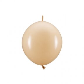 Balionas Link Partydeco, 33 cm, odos spalva (nude)