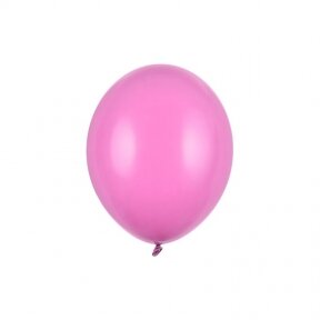Balionas Strong Partydeco, pastelinė fuksijos rožinė spalva (pastel fuchsia), 30 cm