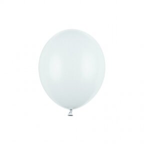 Balionas Strong Partydeco, pastelinė rūko šviesiai žydra (pastel light misty blue) spalva, 30 cm