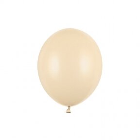 Balionas Strong Partydeco, pastelinė švelniai oranžinė (alebastras) spalva, 30 cm