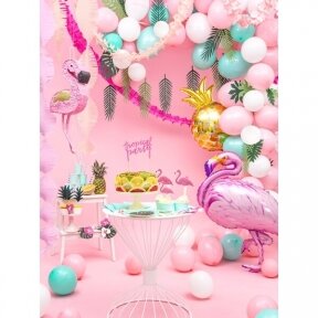 Balionas Strong Partydeco, pastelinė švelniai rožinė (pastel baby pink) spalva, 30 cm