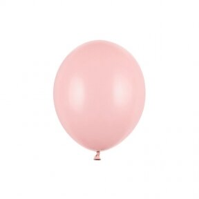 Balionas Strong Partydeco, pastelinė švelniai rožinė (pastel baby pink) spalva, 30 cm