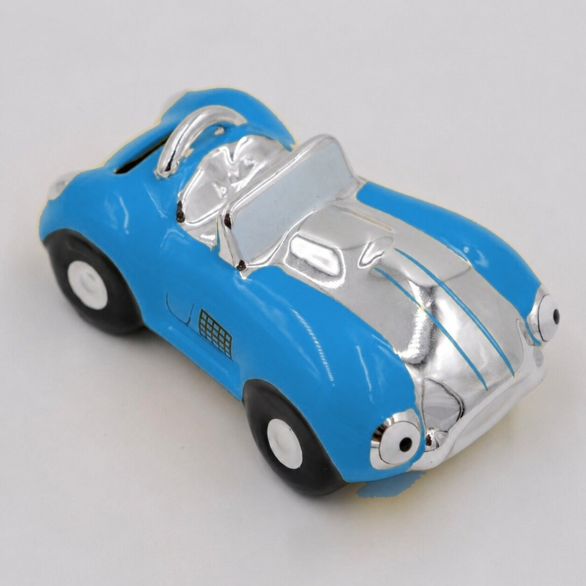 Keraminė taupyklė „Sportinis automobilis“, mėlyna, 20 × 12 × 9 cm 1 Keraminė taupyklė „Sportinis automobilis“, mėlyna, 20 × 12 × 9 cm 1