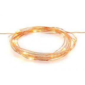 LED girlianda, 1,90m, maitinimas iš elemento